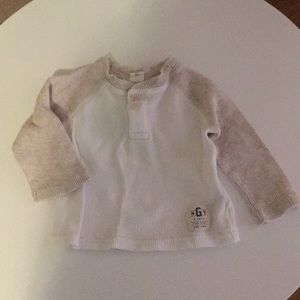 Gap boys toddler 12-18 months waffle shirt baby